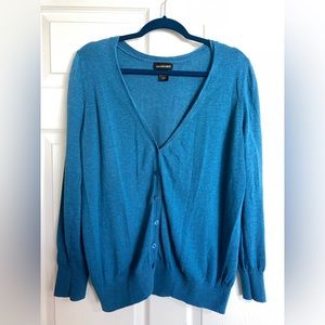 Free with Purchase - Lane Bryant turquoise 18/20 button up cardigan